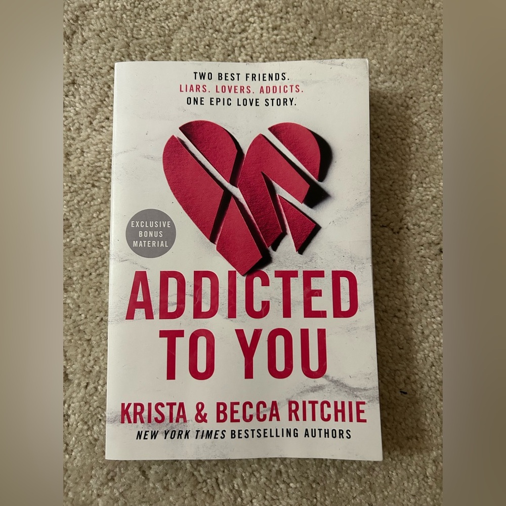 Addicted To You soft cover book